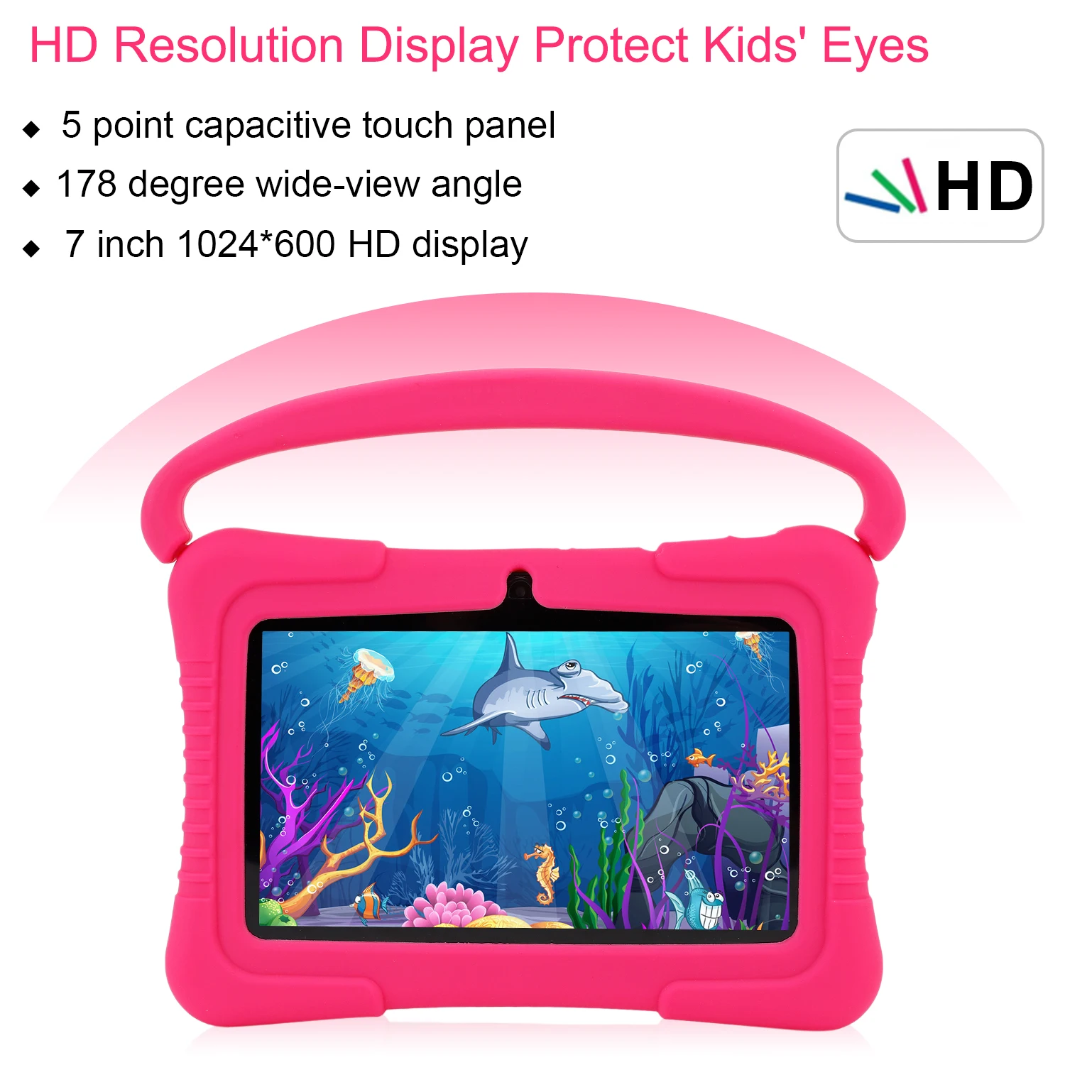 High Quality Advanced 7 Pouces Tablette Pour Enfants Android 10 Tablet Pc with Double Cameras
