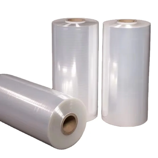 Factory Price Wholesale High Quality PVC/PE Transparent plastic packing stretch film