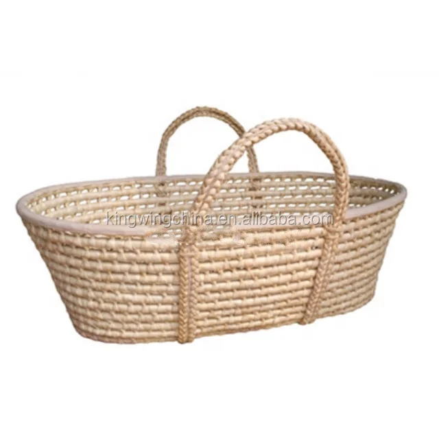 
woven bassinet moses basket 