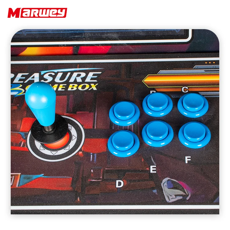 Wholesale Cheap Mini Bartop Retro Arcade Cabinet Coin Operated Fighting Video Game 19inch Tabletop Game Machine Manufacturer