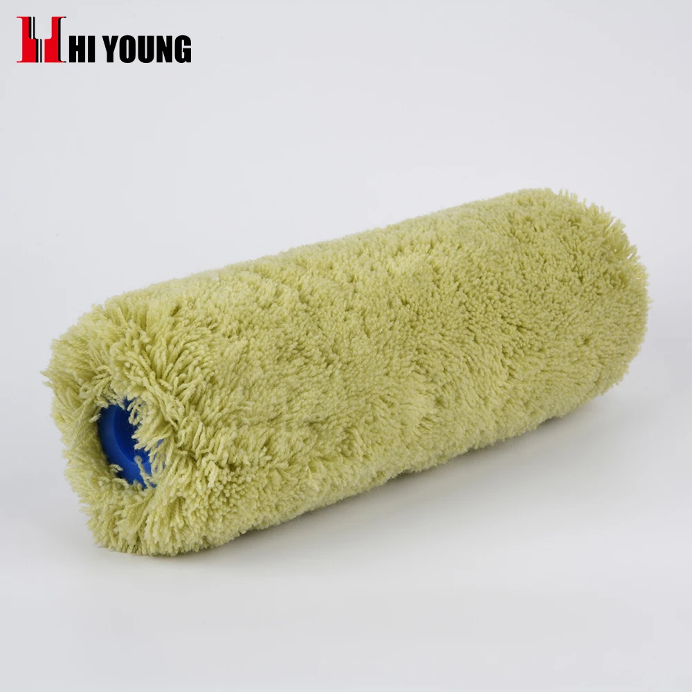 Pro Grade Quality  Wholesale Hot Selling Roller Brush Polyamide Green For Painting Decorate