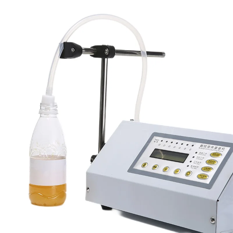 Liquid Filling Machine Pump Numerical Filler Digital Control Drink Water 5ml to 3500ml
