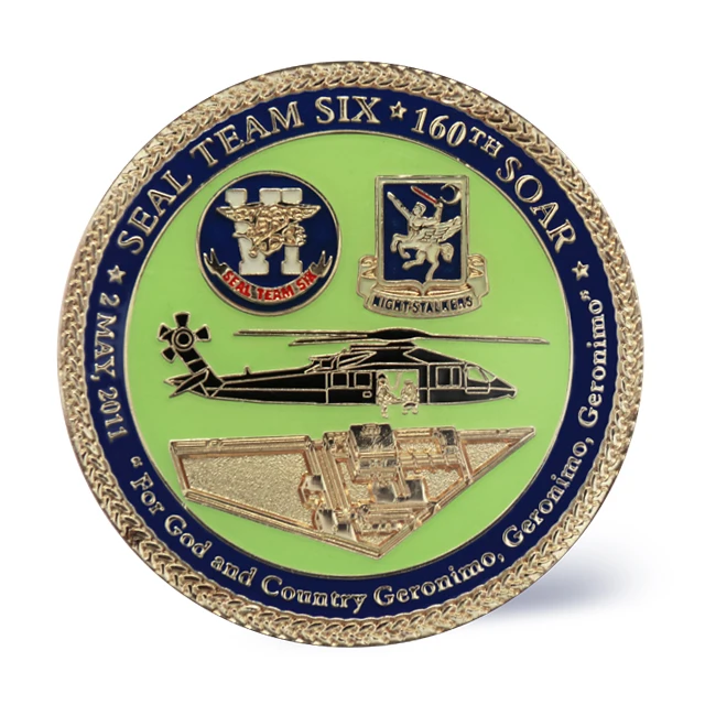 Wholesale Custom Engraved Design Number 3D Russian Souvenir Euro Coin