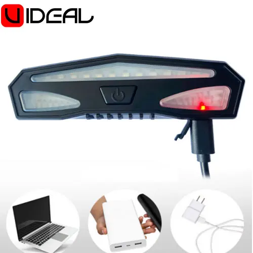 Waterproof Bike Brake Light Warming Cycling turn Lights Bicycle Accessories Turnlight Rechargeable Brake Rear Light