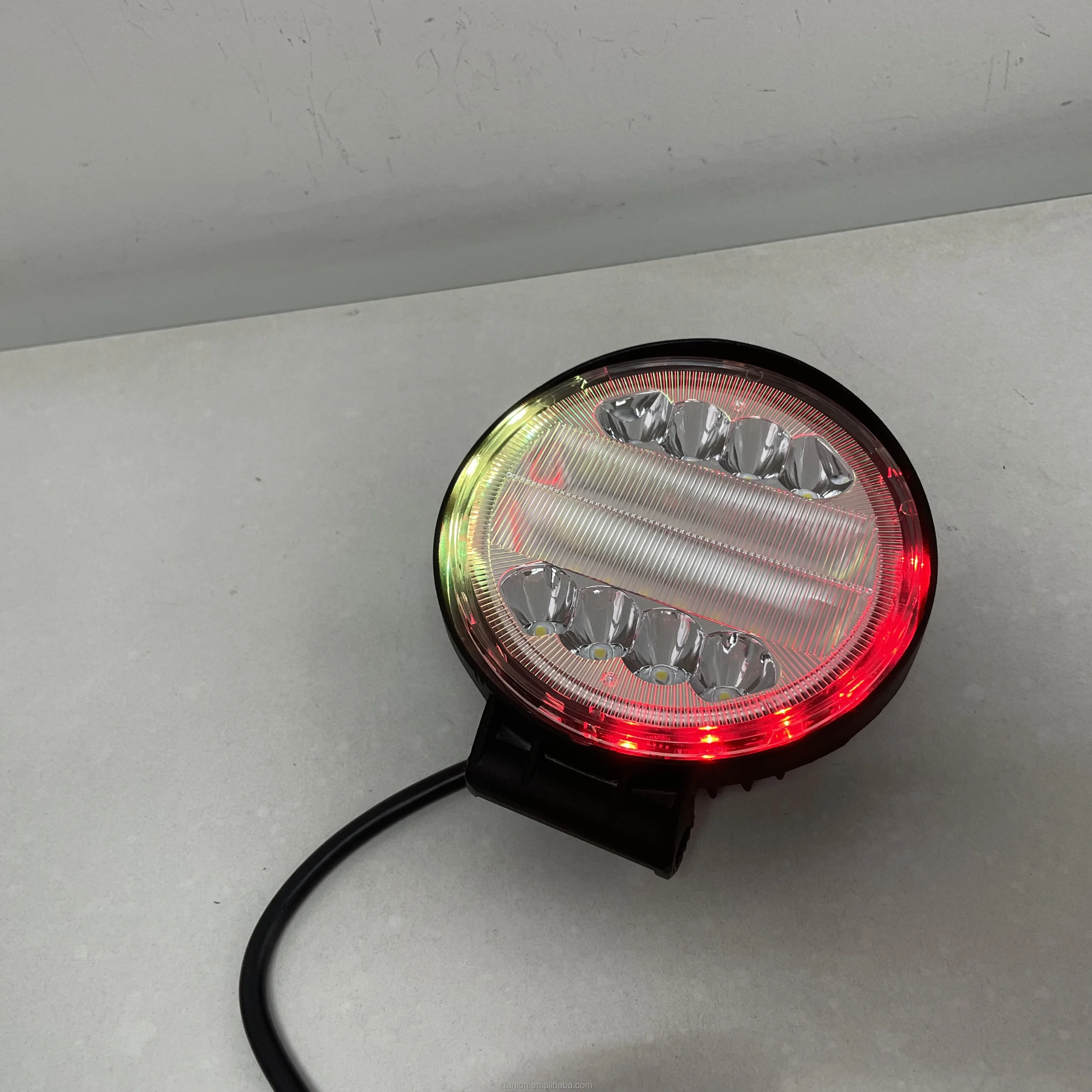 NEW RGB 5INCH Round LED Work Light ATV Ranger Backup Light&RGB super bright work light lamp