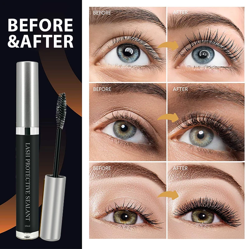 Pinky leem Custom Private Label Lash Extension Sealant Prolong Lash Extension Eyelash Coating Sealant