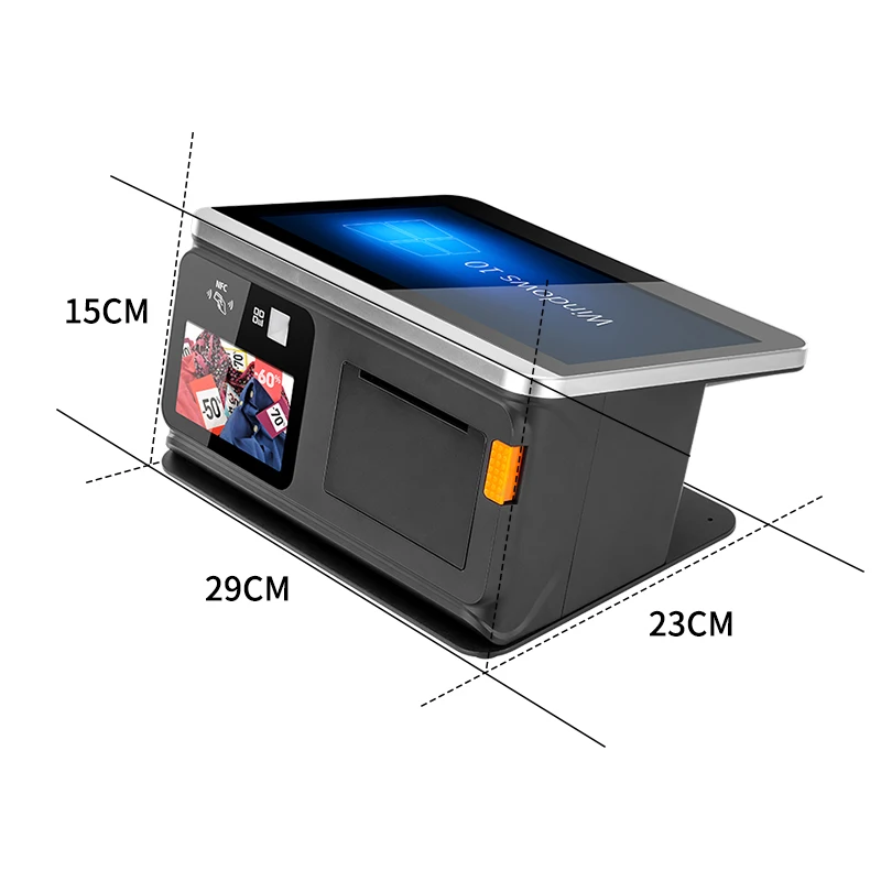 Desktop Cash Register Machine 11.6 inch Point of Sales Systems OEM Restaurant Pos