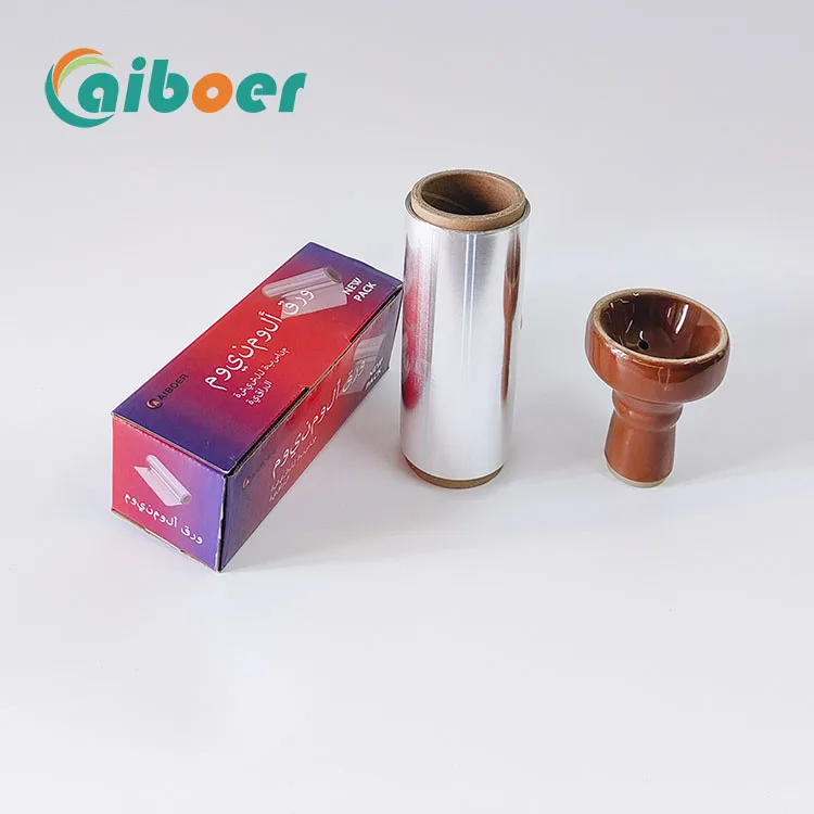 Shisha  hookah foil 360 for Smoking hookah falcon thin perforated aluminum foil rolls