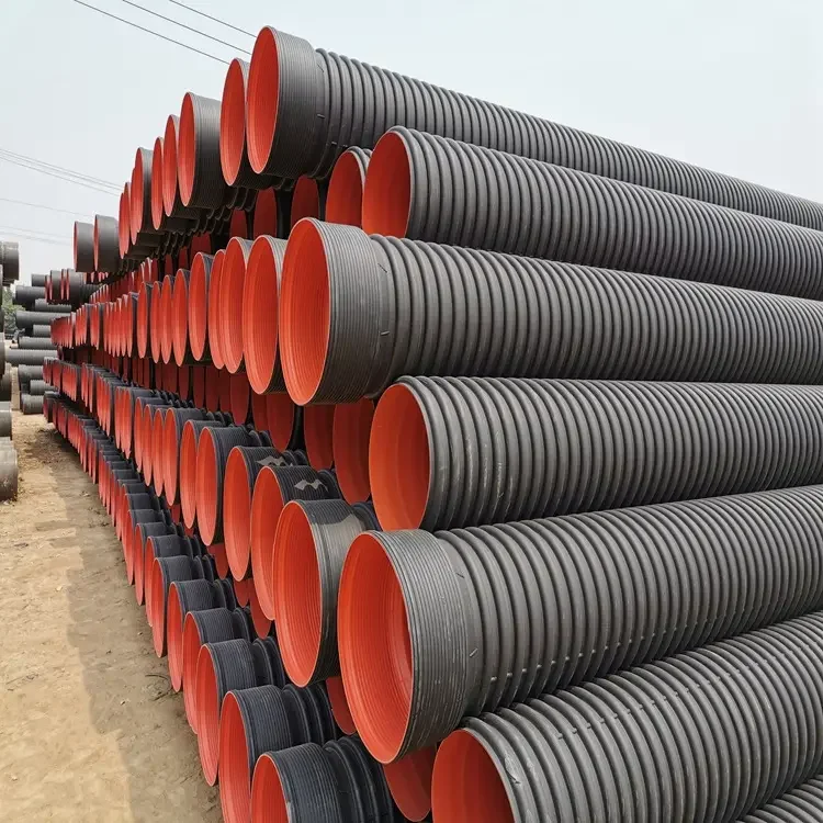 Wholesale Hdpe  Polyethylene Pipe  High Density  PE Drainage Pipe