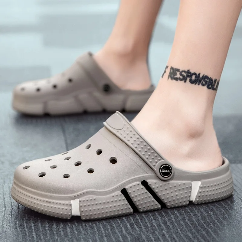 New Designer Non Slip Youth Garden Comfortable Cloud Soft Slides Sandals Medical Clogs Shoes For Men