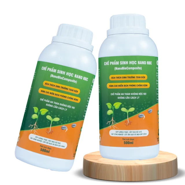 500ML Bottle Nano Composite Factory Price Agrochemical Agriculture Biological Fertilizer Bottle Made In Vietnam Manufacturer