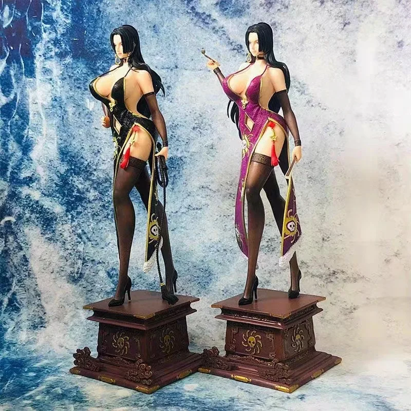 50CM Anime Nika Gear 5 Figure One Pieces Cos Sexy Boa Hancock Luffy PVC Action Figure Toys