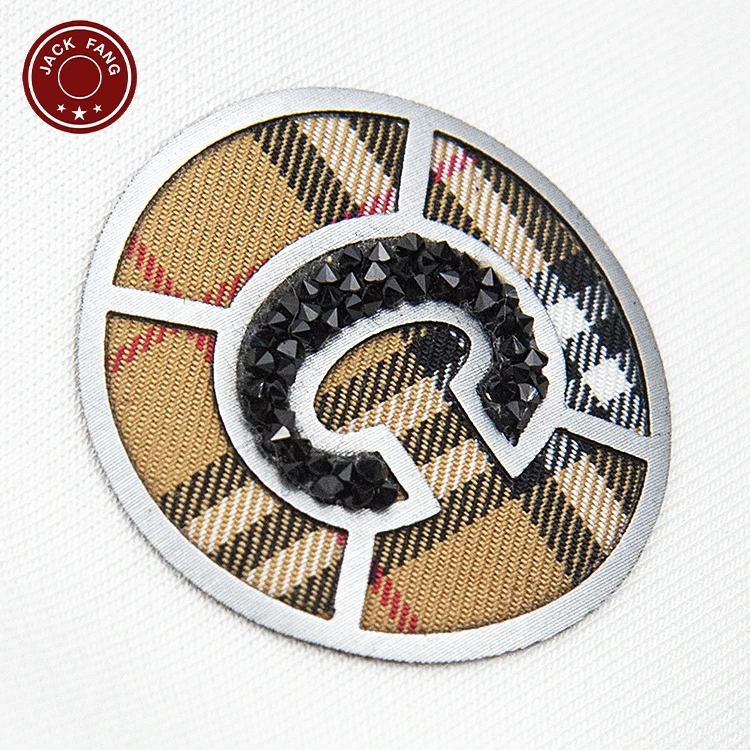 Custom Printed Logo Clothing T-Shirt Neck Labels Paper Laser Fu Ji En Li Tpu Brand Rubber Logo Heat Transfer Logo