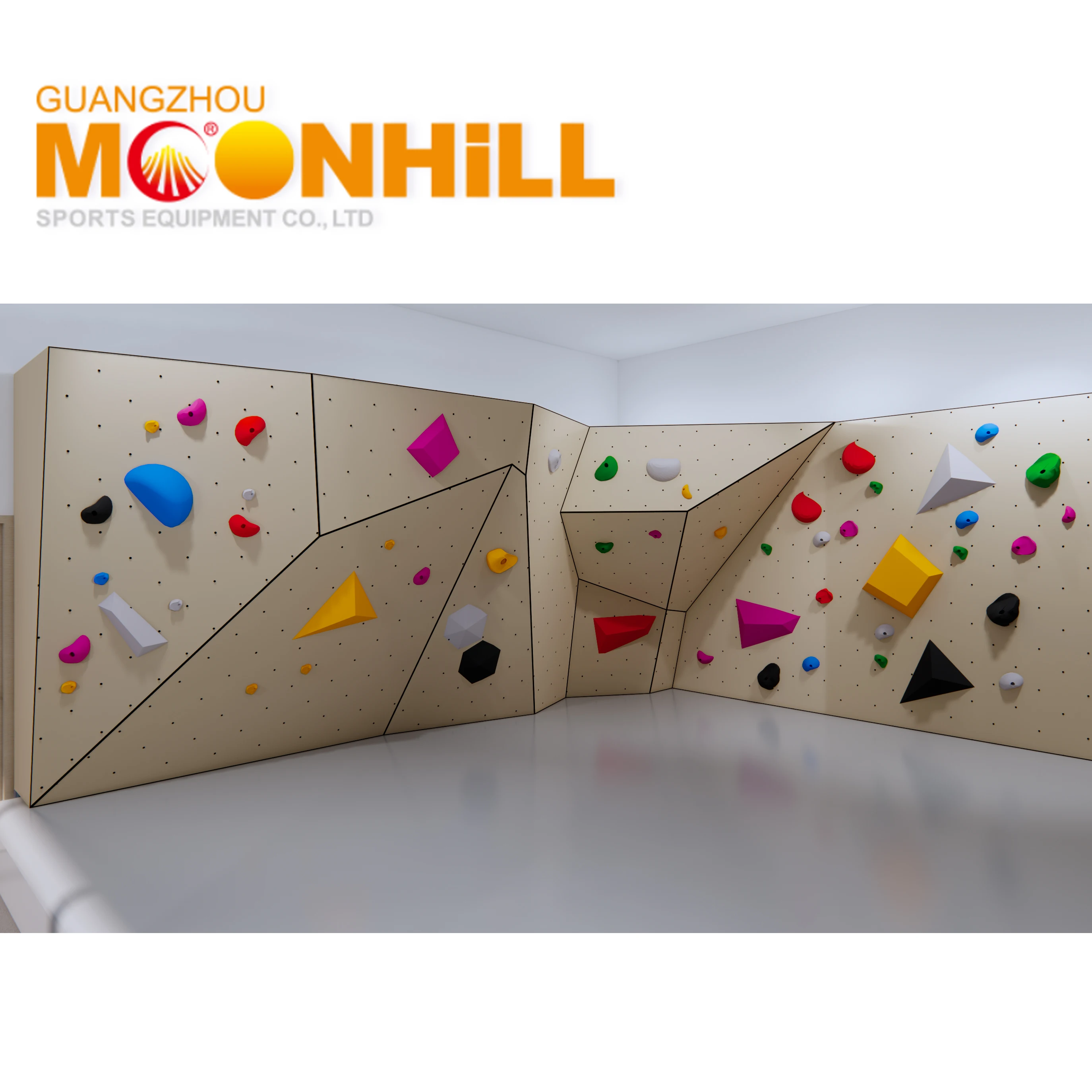 The popular Climbing Wall factory specializes in making climbing walls