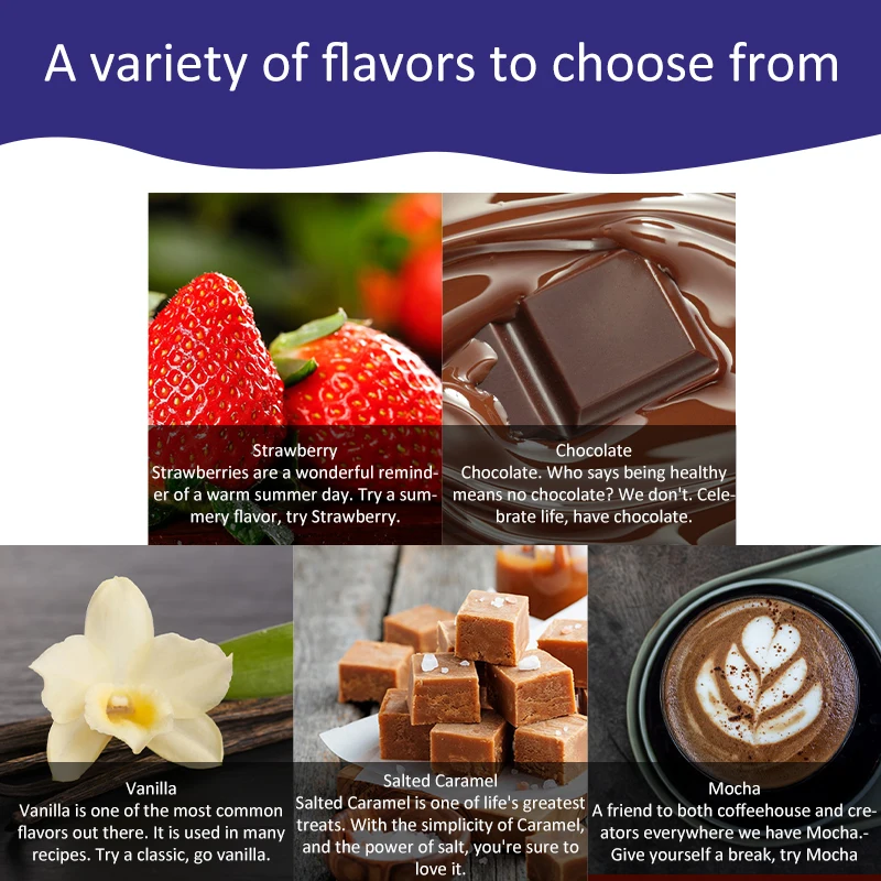 Custom Sports Supplements Serious Mass Coconut Caramel Flavor Vegan Whey Protein Powder