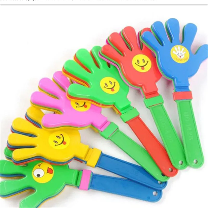 
Hand clap smiling face stick clap hand color clap bar concert KTV cheer props 