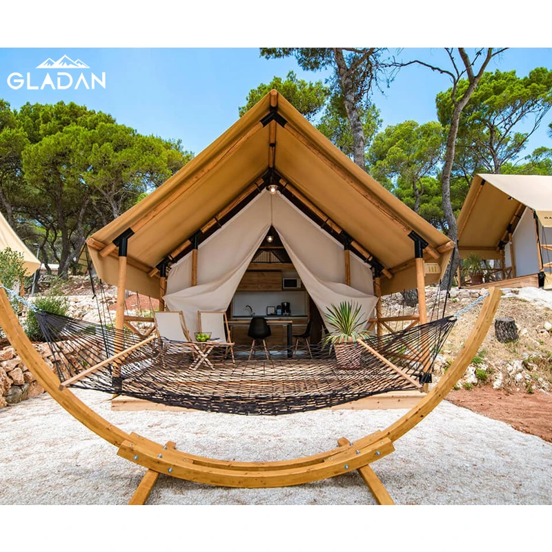 Prefab Resort Homes Comfortable Hotel Modular Tent House Safari Lodge Cabin