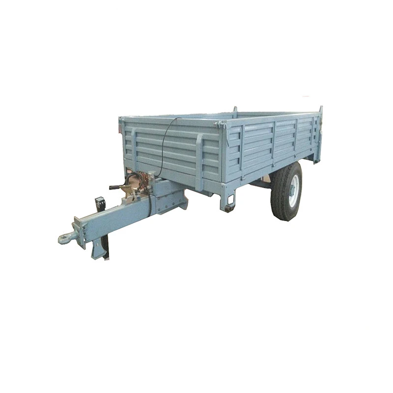 10 tons Durable Farm Hydraulic Dump Air Brake Trailer Agri Trailer