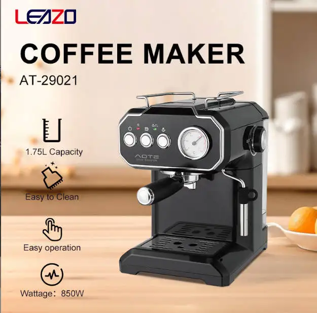 Italian Semi-Automatic Coffee Machine High-Pressure Coffee Maker for Home and Office Use