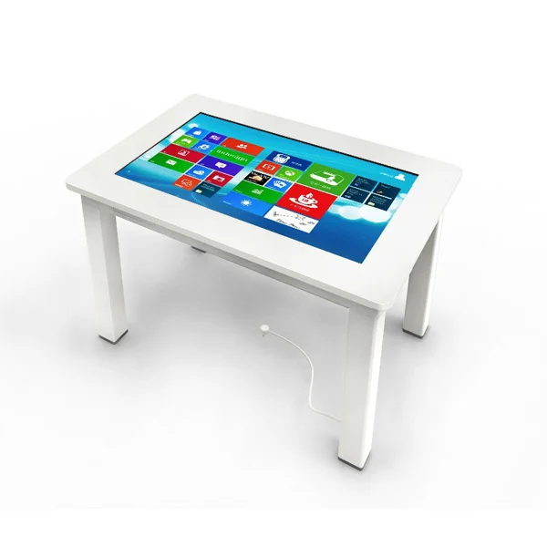 32 43 55 65 Inch Tangible Object Recognition System Interactive Touch Table Touchscreen Capacitive Screen Rotation