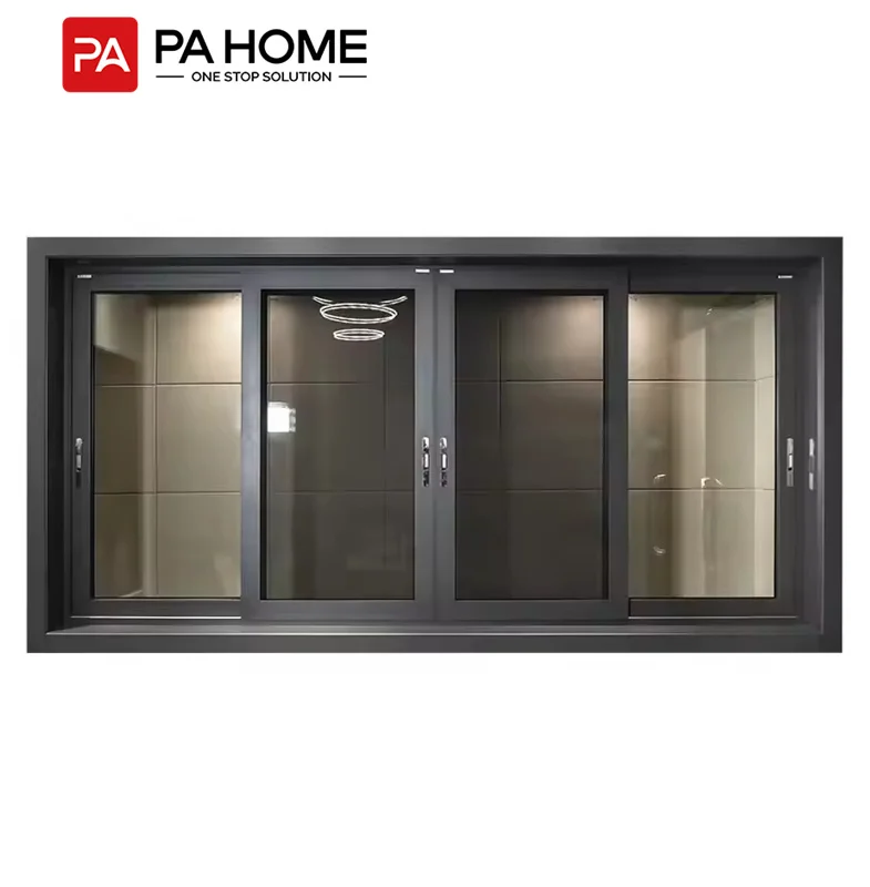 PA French Style Minimalist Residential Kitchen Sliding Door Windows For Pvc Windows And Doors