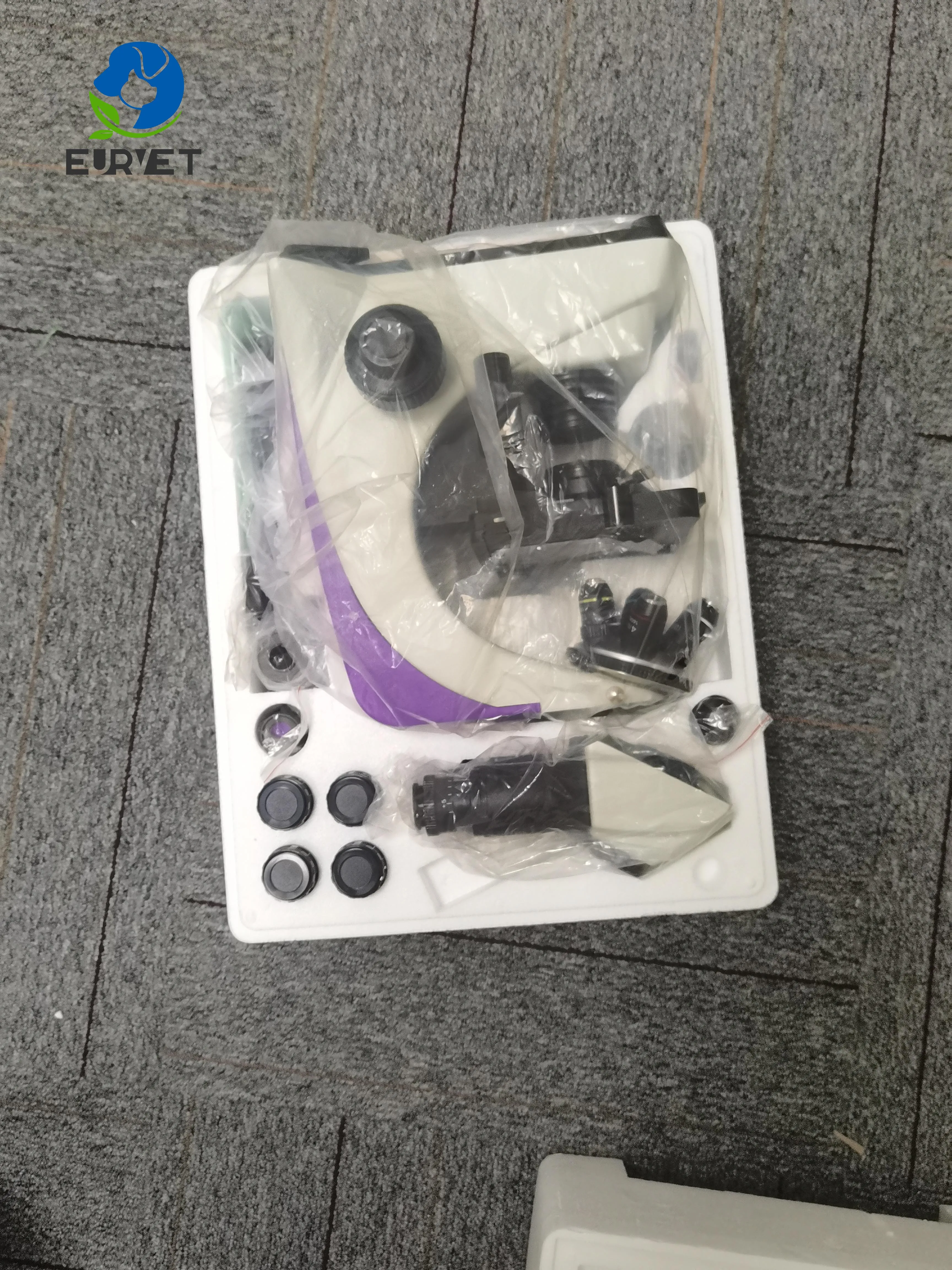 EUR PET Manufacturer Price Biobase Lcd Digital Biological Microscope Dm-125 Optical Microscope With Lcd Screen
