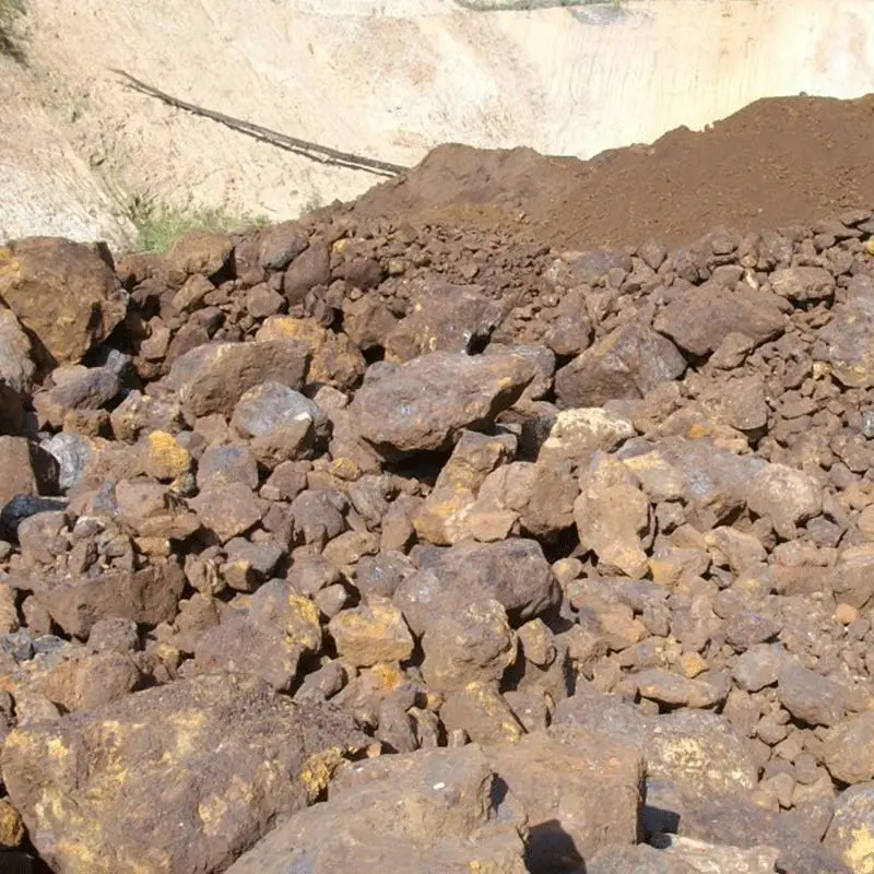 Natural manganese ore, iron and manganese removal in water treatment