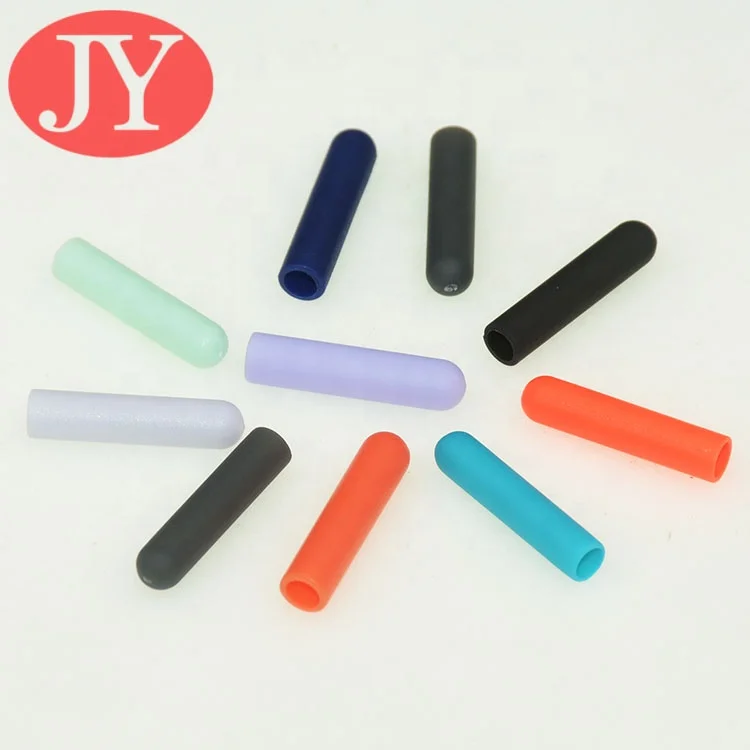 Colorful Blue pink Purple Color Shoelace Tip ABS Plastic End Cord Aglet