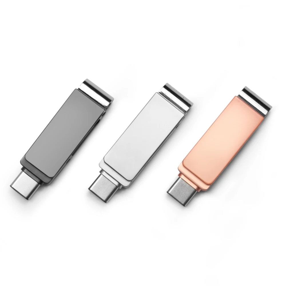 Full Capacity 16GB 32GB 64GB 128GB Waterproof metal USB3.0 for Samsung Galaxy