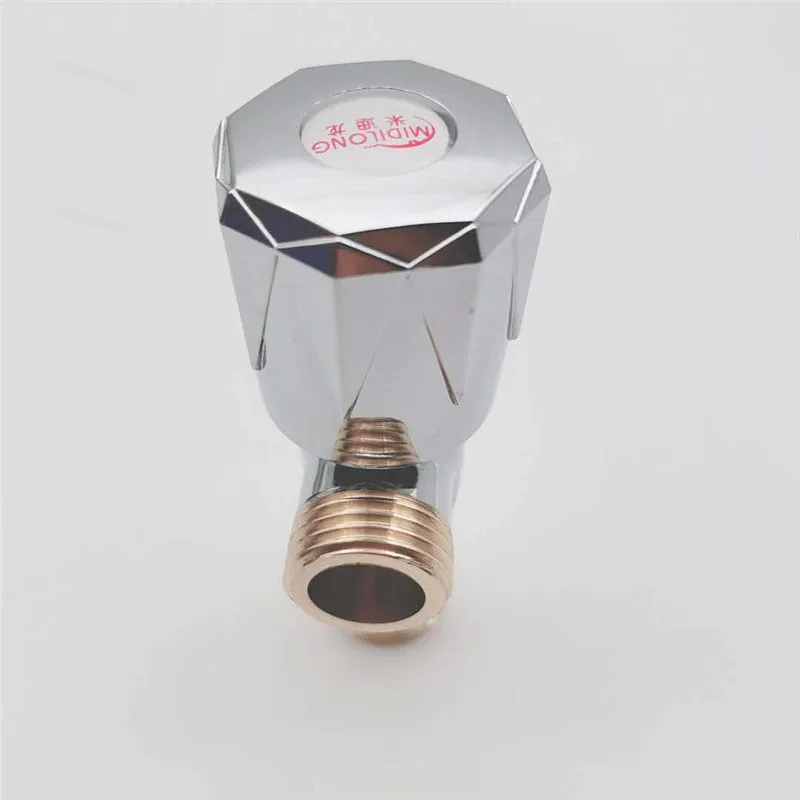Factory Made High Quality Forged Copper Rod Copper Core Brass Angle Valve All Copper Faucet Accessories Angle Valve Brass