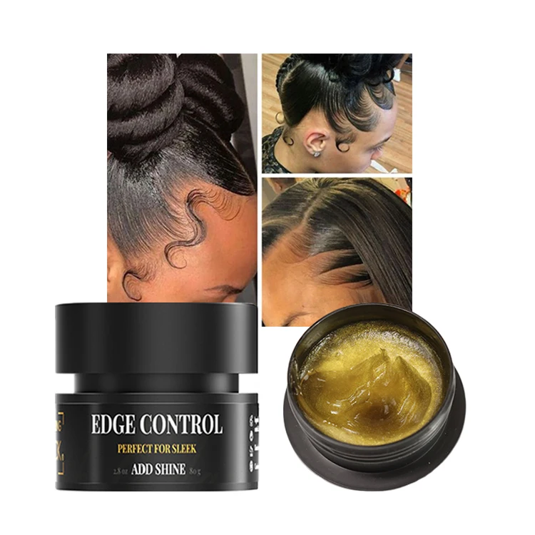 EVERYTHINGBLACK private labeling organic 360 hair control pomade edge control for afro hair