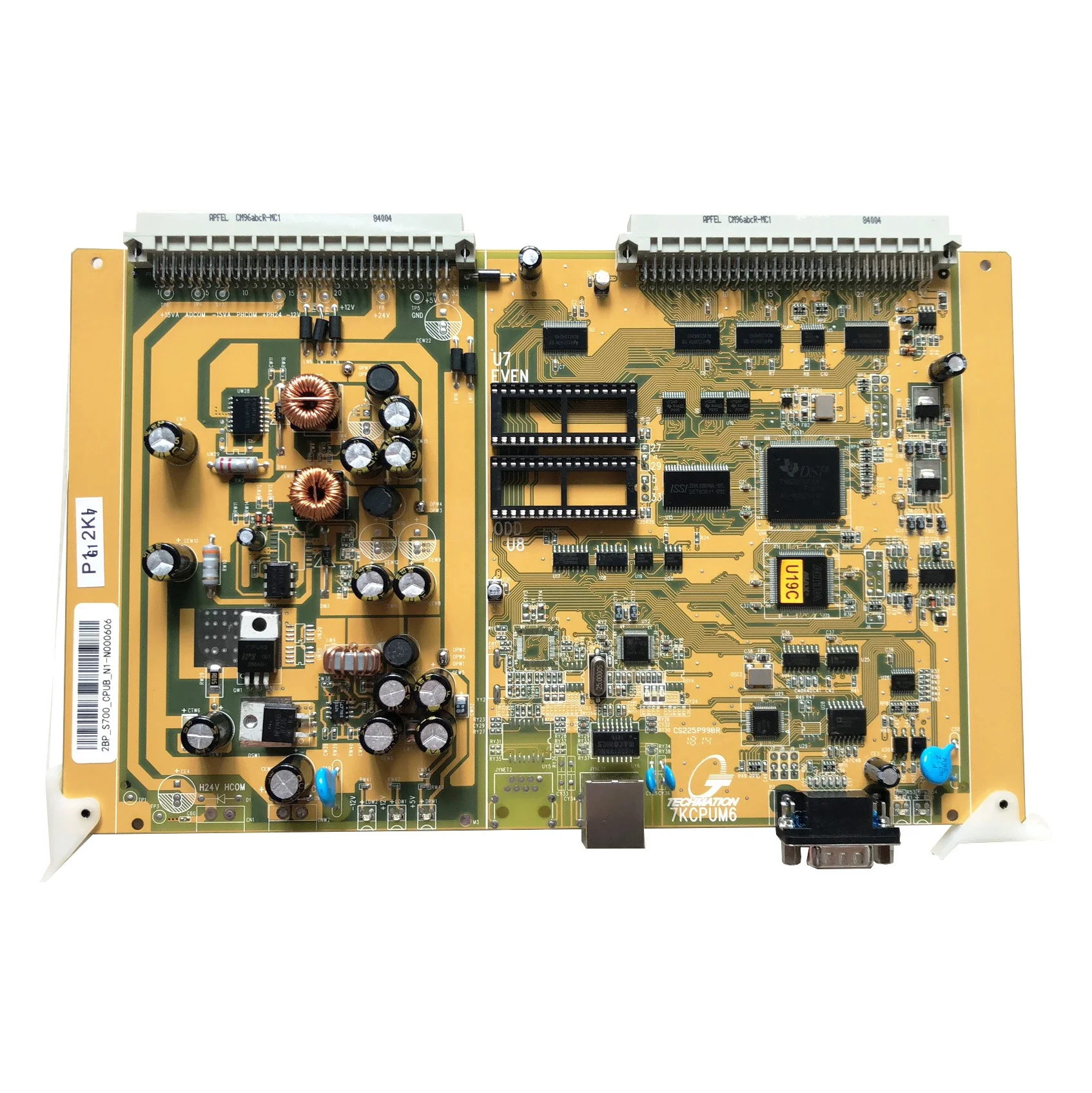 7KCPUM5  7KCPUM6 card plate , Techmation C7000 CPU board  for Haitian injection molding machine ( NEW & ORIGINAL )