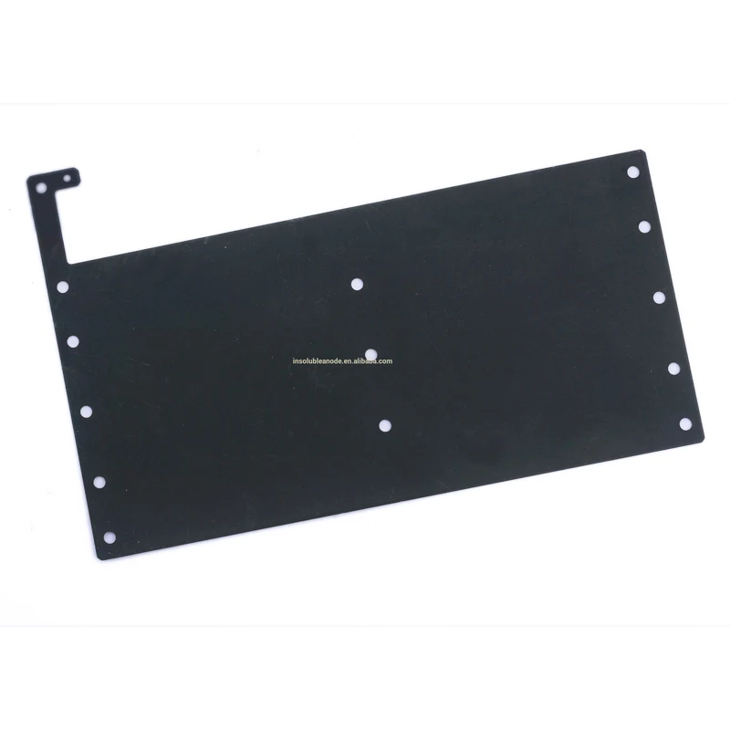 Ruthenium Iridium Coated Anodes Dsa Titanium Anode electrolysis cell  For Sodium Hypochlorite Generator make in China