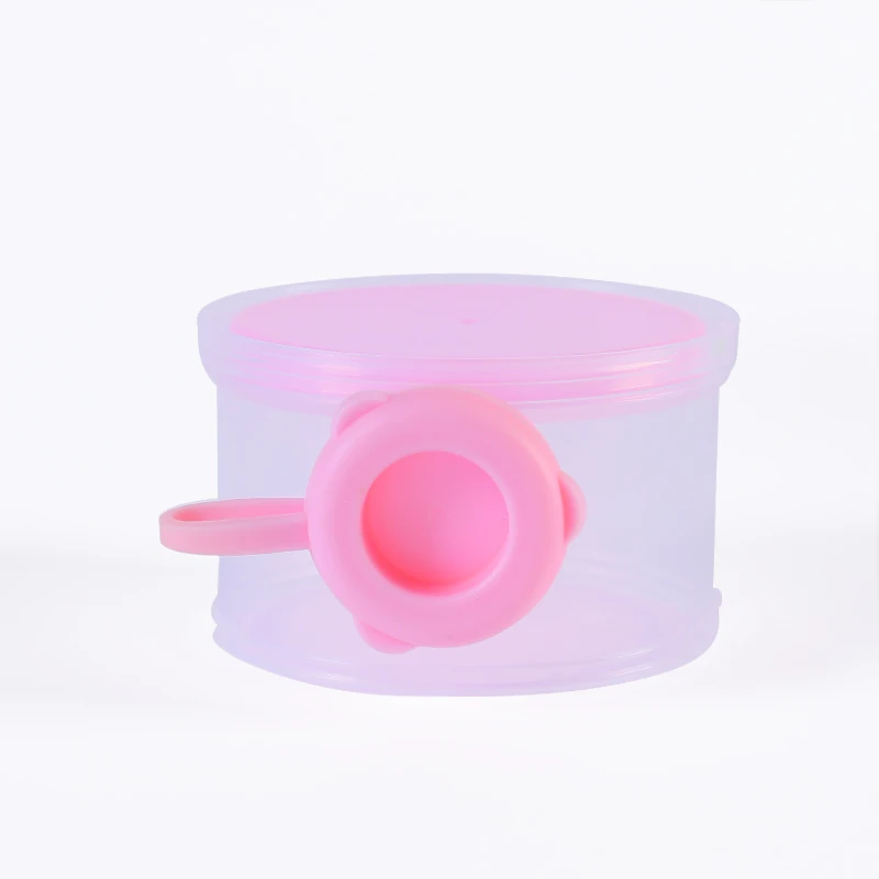 Factory Wholesale Oem/odm 3 Cells Side Opening Pp Container Divided Box Lid Bpa Free Custom Plastic Baby Milk Powder Dispenser