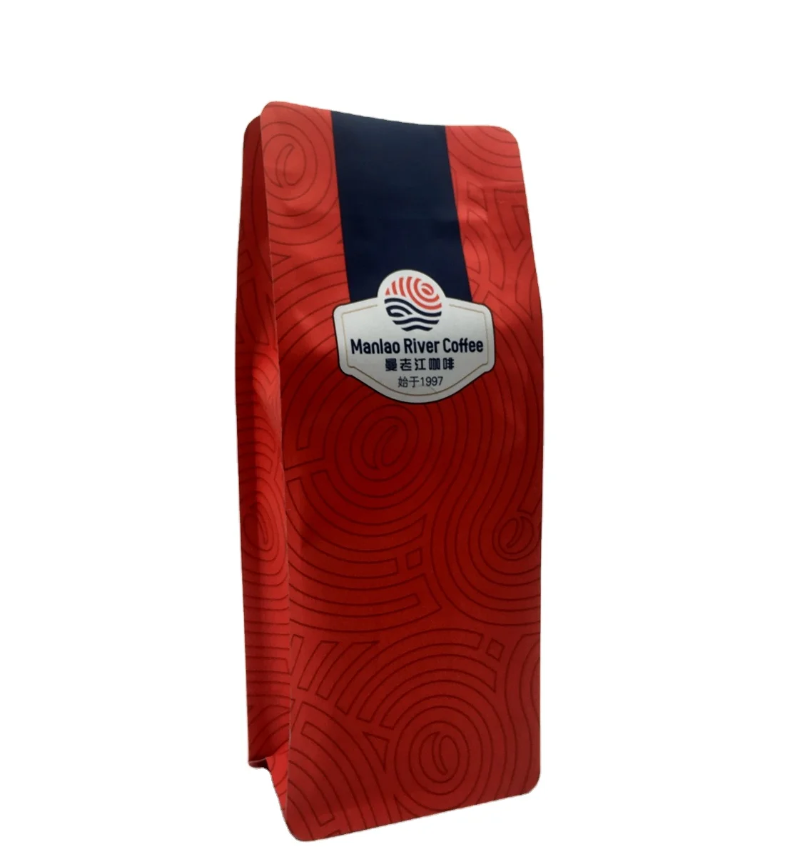 
Heat Seal Matt Three Side Sealed Packing Bag Used for Filter Mesh Disposable Flat Hanging Ear Style Drip Coffee Tea Filter Bag 