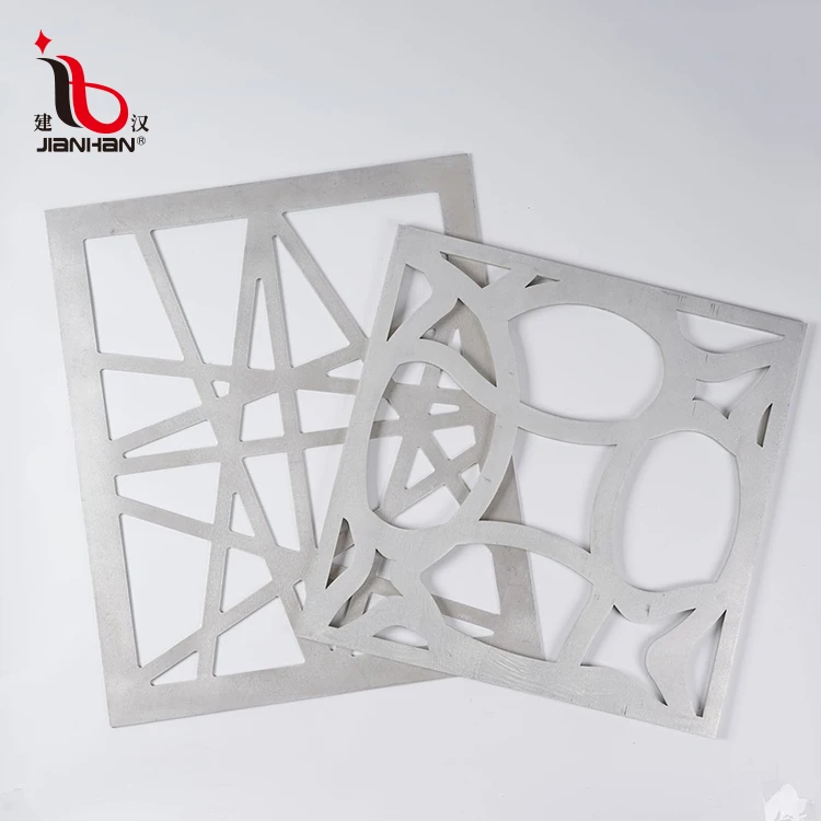 
Silver color carved aluminum plate customized with various patterns waterproof aluminum carved panel 