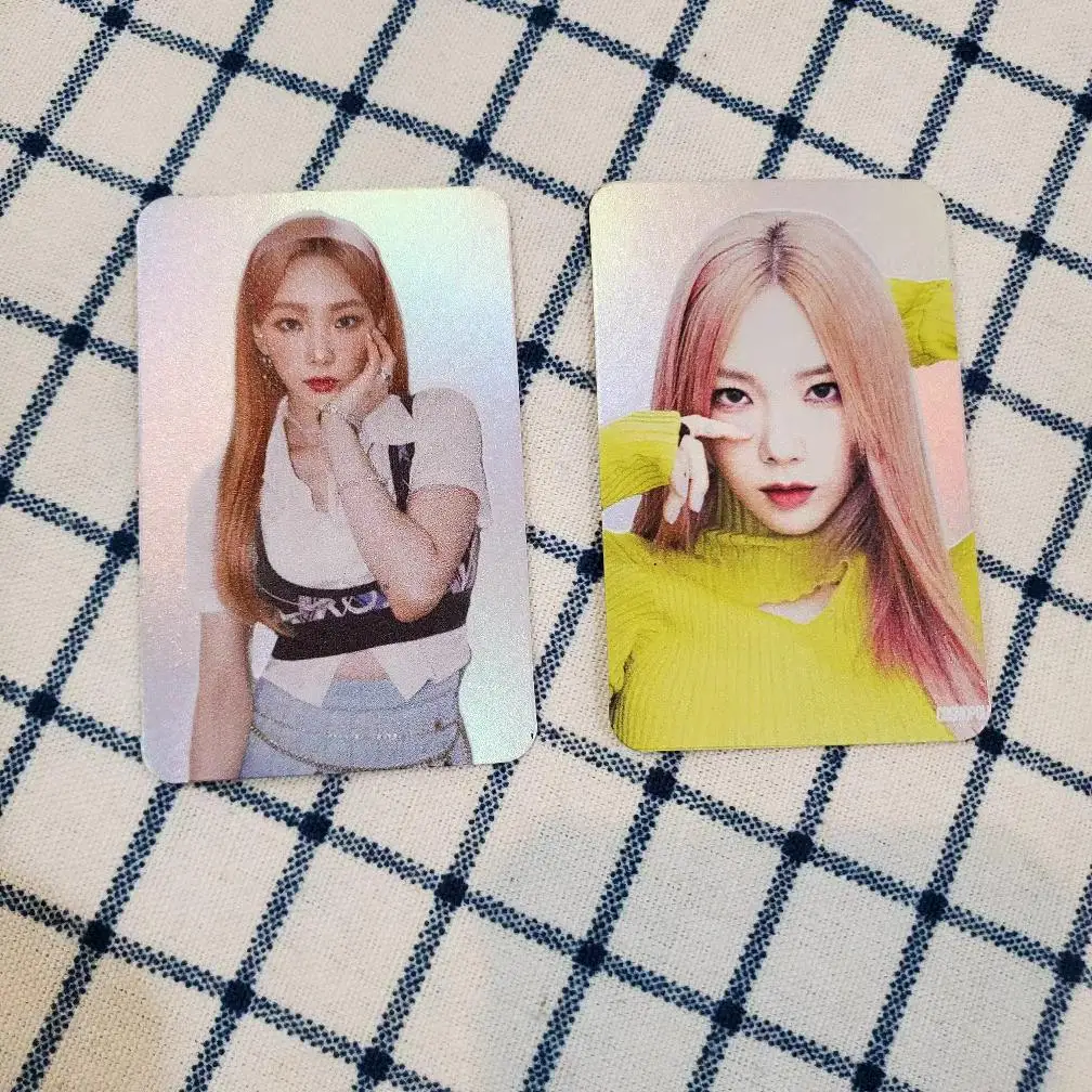 Бумажная матовая Фотокарта Kpop лазерный