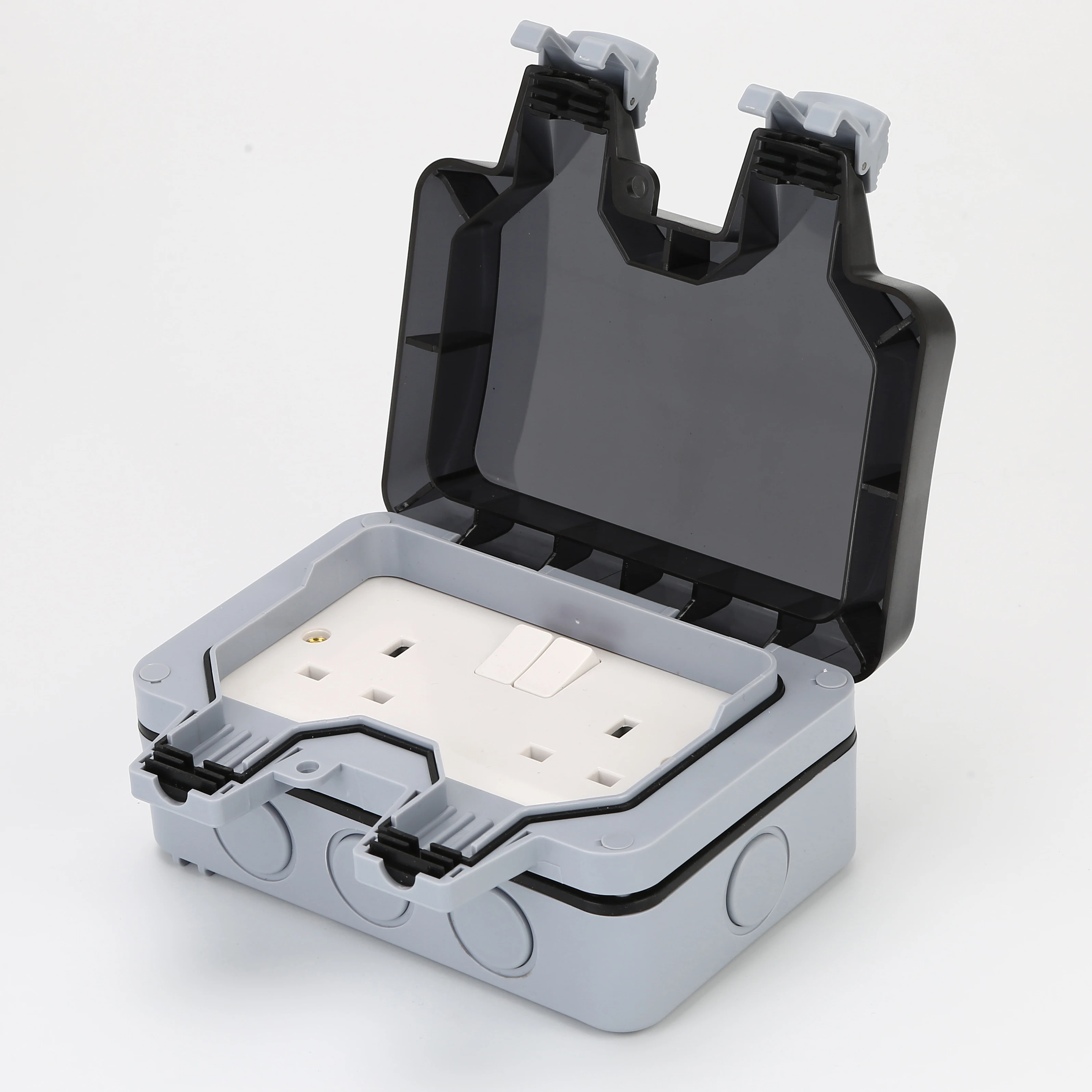 IP66 13A наружная Водонепроницаемая наружная переключаемая розетка