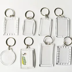 Cheap price custom clear plastic pin badge acrylic pins