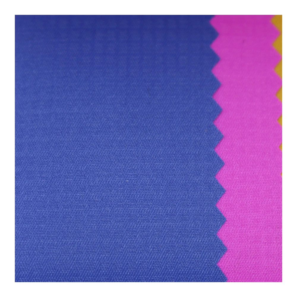 210D Small hidden grid polyurethane coating nylon fabric outdoor apparel