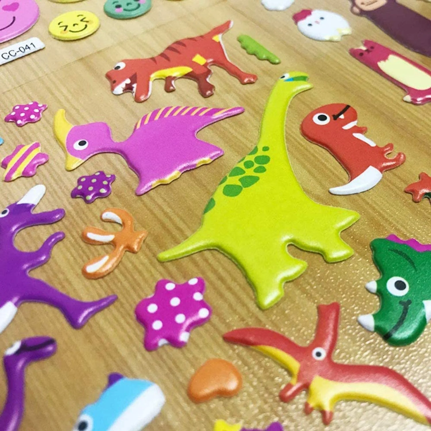 Facrory оптовая продажа дешевые пользовательские мультфильм стиль дракон животных школьные наклейки для детей