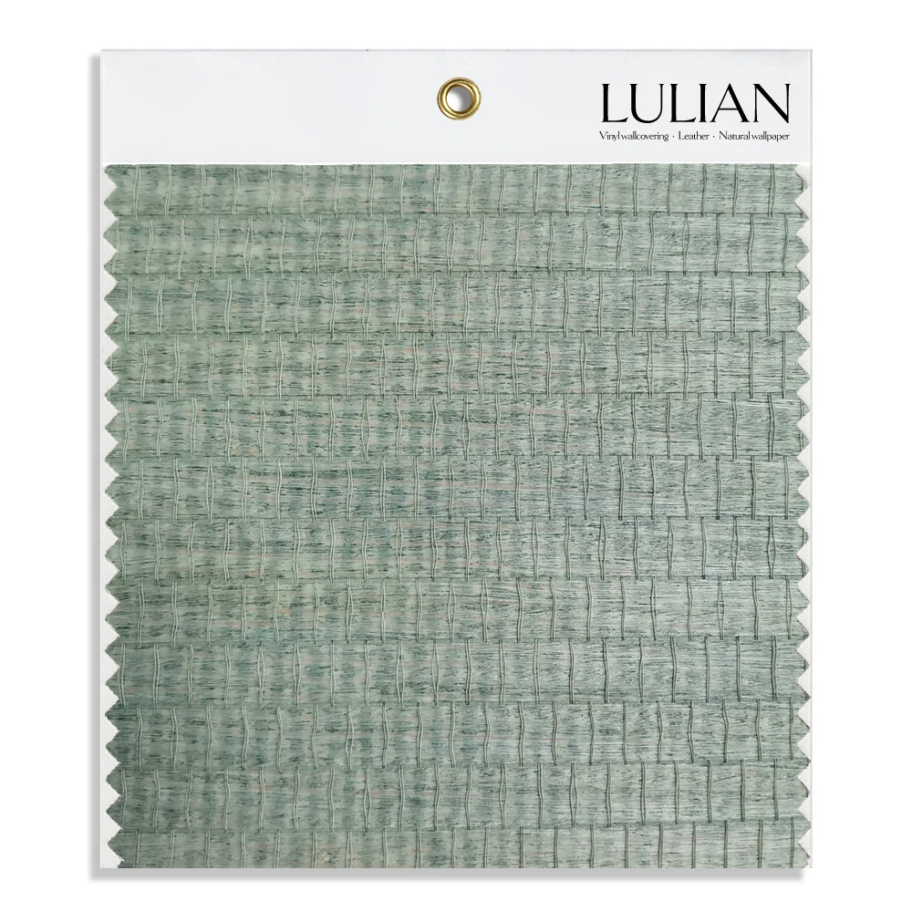 New Designs Grass Wall Paper Natural Color Grasscloth Wallpaper For Home Wallcovering