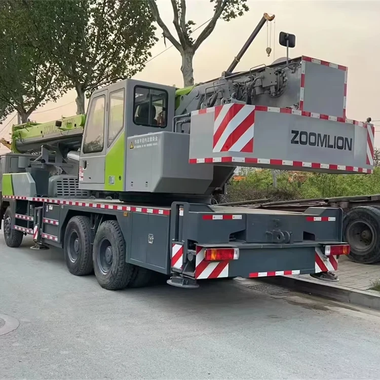 Кран Zhonglian 30 тонн мобильный б/у продукт Zoomlion 25 номинальная нагрузка 50 с насосным двигателем подшипником двигателя коробки передач