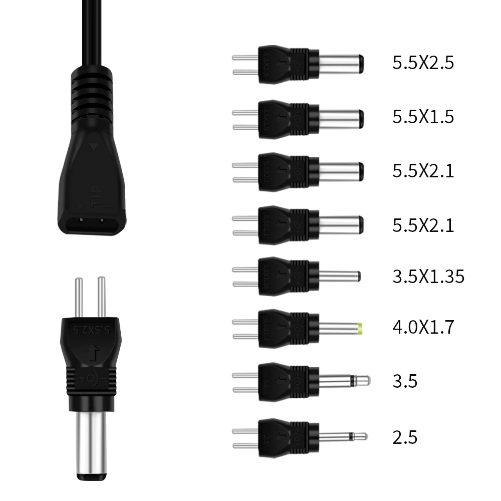 30W Universal Wall Plug-In AC/DC Adaptor with USB