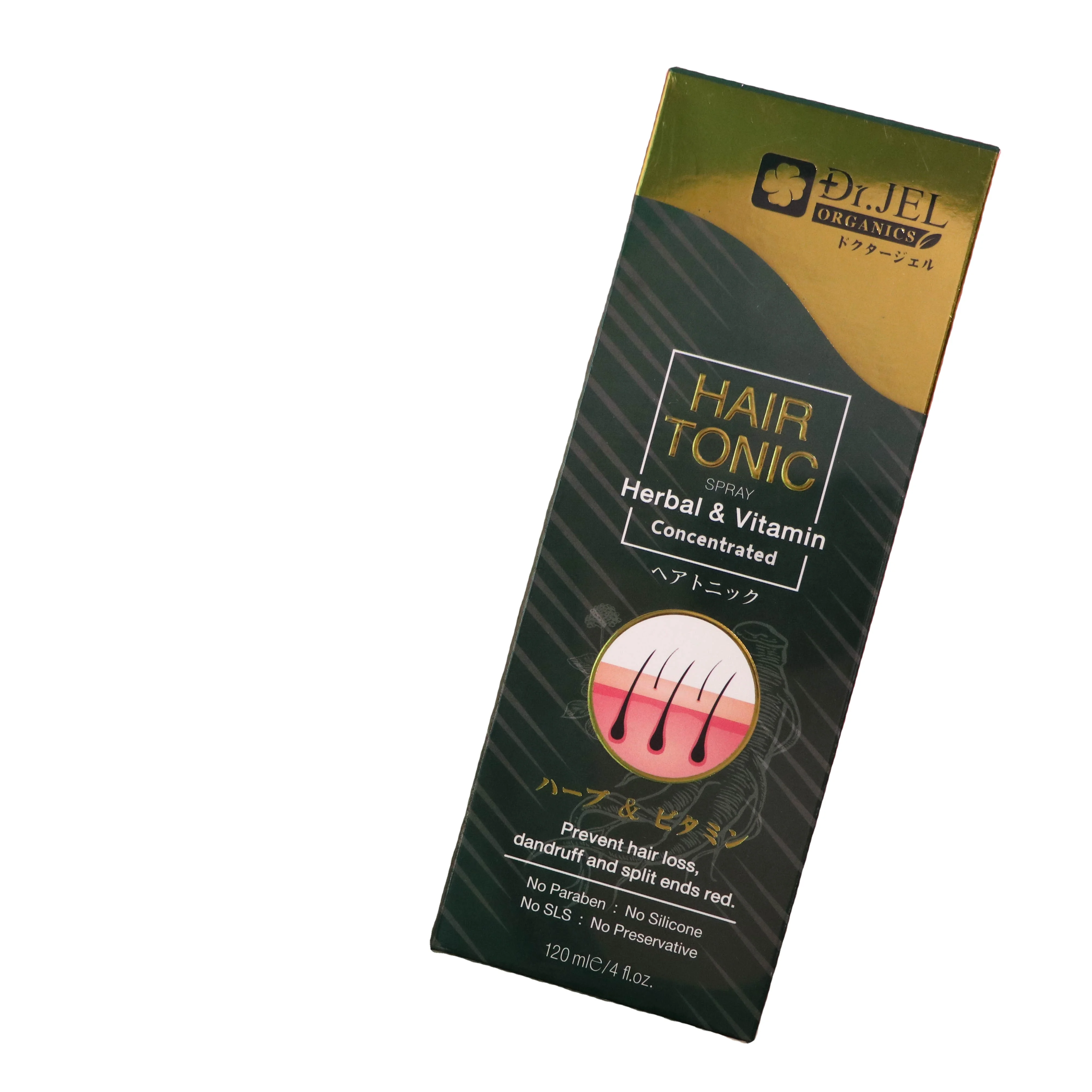 Herbal Extract Hair Tonic Spray Hair Regrowth Reduce hair loss Accelerate hair regrowth Hair treatment for men Thailand Products