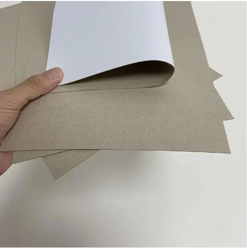 Factory wholesale price  duplex board 300g grey back for printing