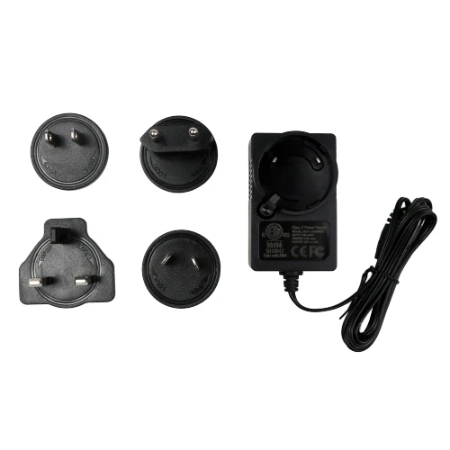 24W interchangeable adapter 24v 1a  power adapter 12v 2a  power supply for camera