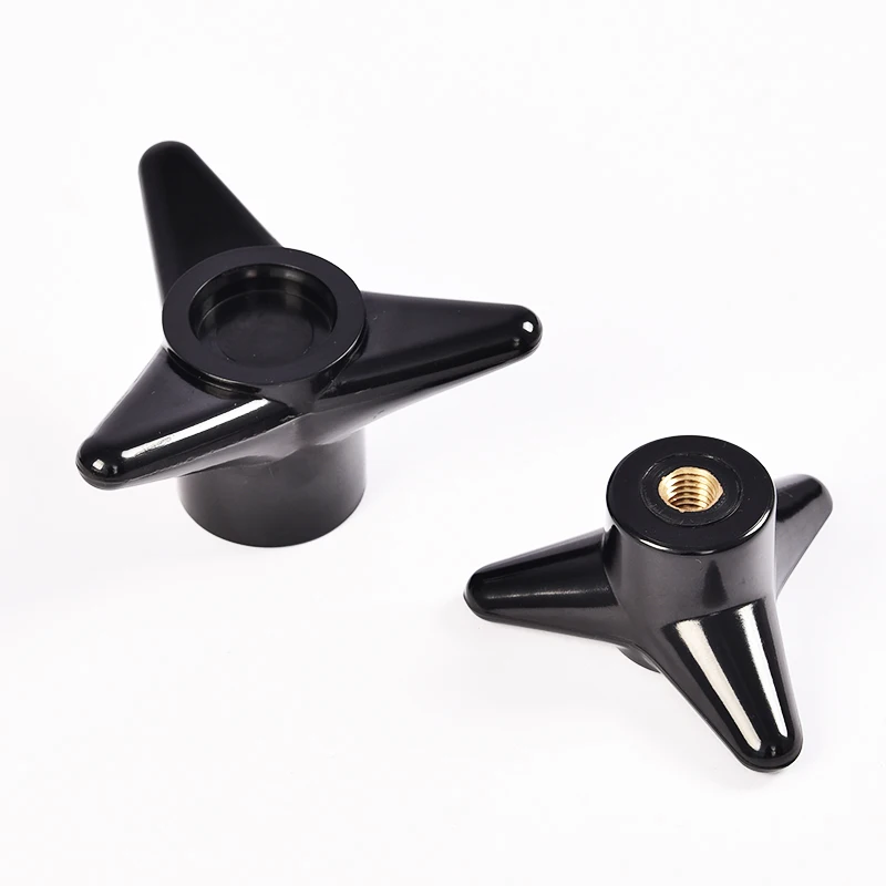 
OD80MM bakelite Triangle arrow handle triangular knob for machinery components 
