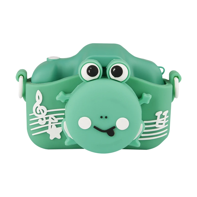 New Design Animal Cartoon Child Camera Kids Camera Toy With Silicone Protection