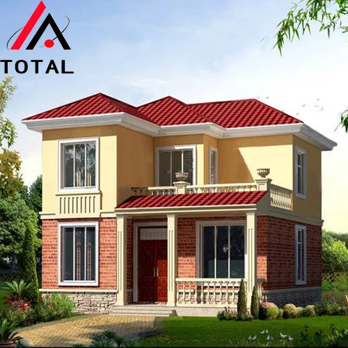 2020 Beautiful Prefab House Light Weight Steel Prefabricated Villa